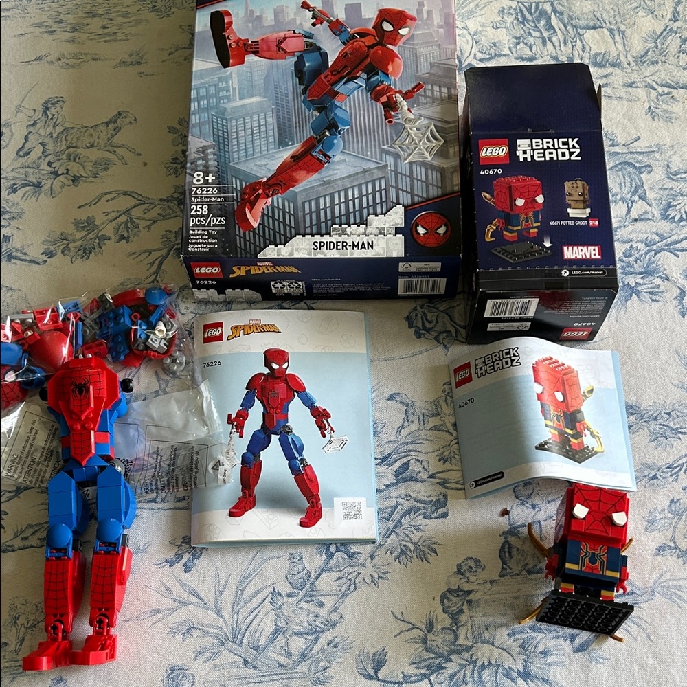 LEGO Spider-Man Building Set - Red, Blue, and Black